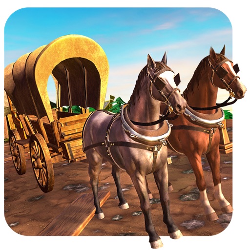 Horse Cart Cargo Parking 2018 icon