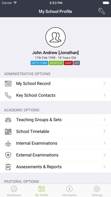 iStudent App