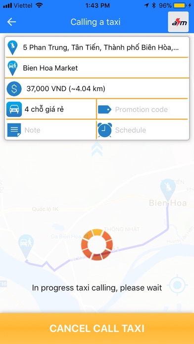 Taxi Biên Hoà screenshot 4