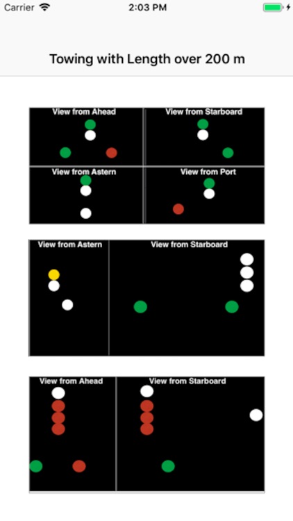 Marine Vessel Nav Lights