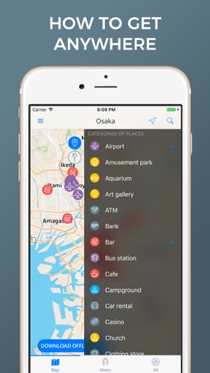 Osaka city maps(圖3)-速報App