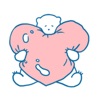 Polar Bear Bearmoji Sticker