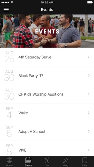 Christ Fellowship App(圖2)-速報App