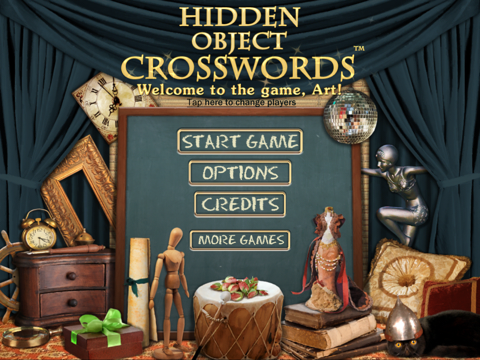 Hidden Object Crosswords HD - náhled