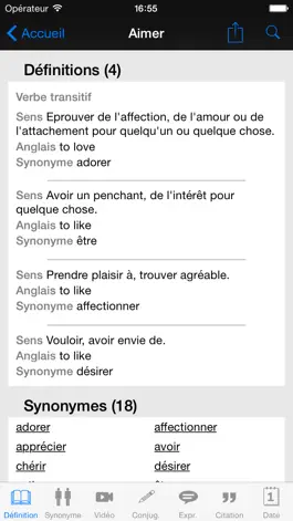 Game screenshot Dictionnaire Linternaute hack