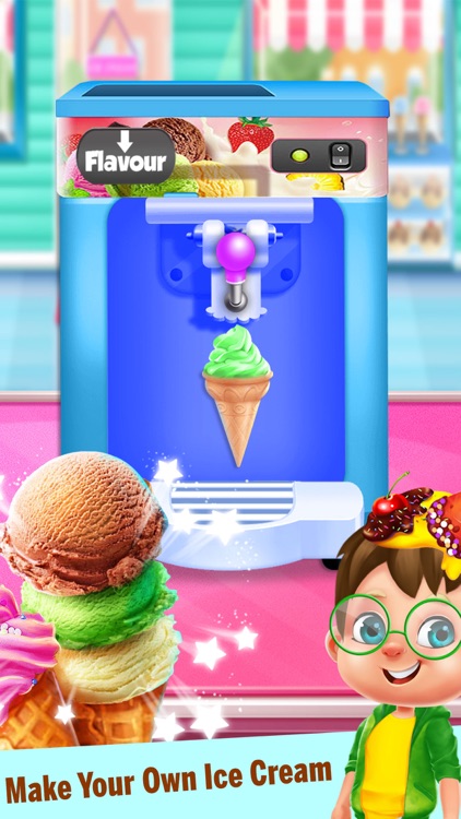 Make your own yummy Ice Cream screenshot-3