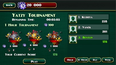 Yatzy Tournament screenshot 4
