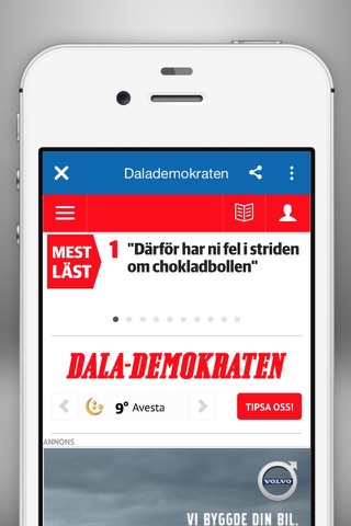 Swedish News - SVT Nyheter screenshot 3