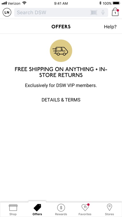 DSW Designer Shoe Warehouse screenshot-3
