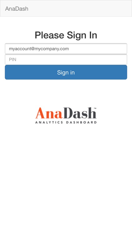 AnaDash Mobile