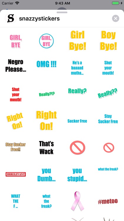 SnazzyStickers