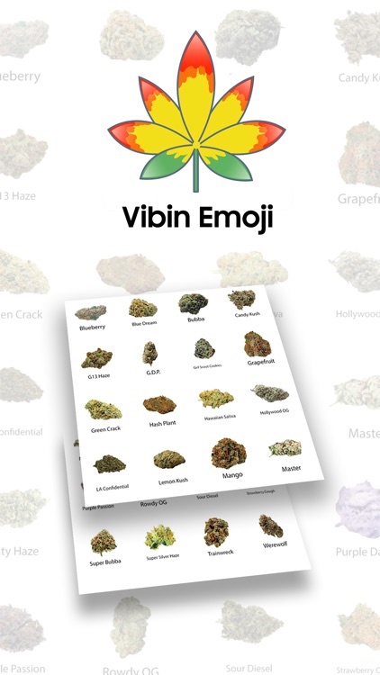 Vibin Weed Emoji Keyboard