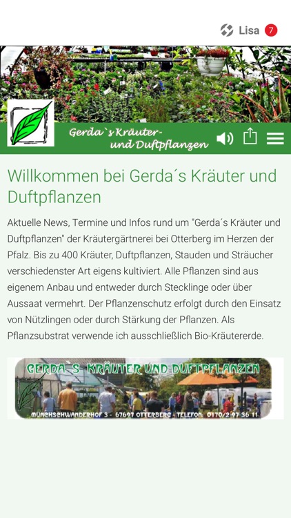 Gerdas Kräuter & Duftpflanzen