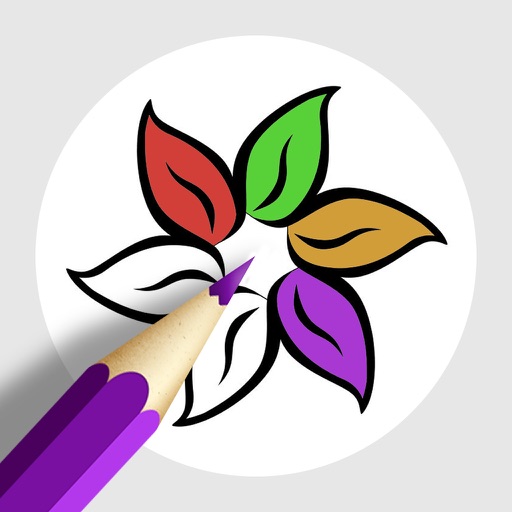 Coloring Book - Flower iOS App