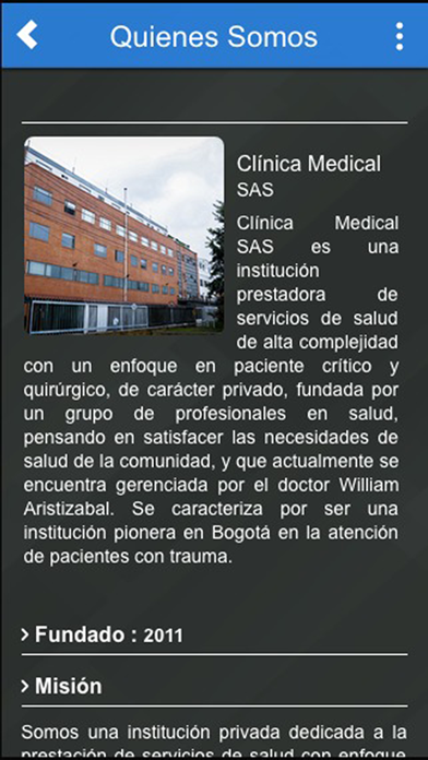 Clinica Medical APP screenshot 4