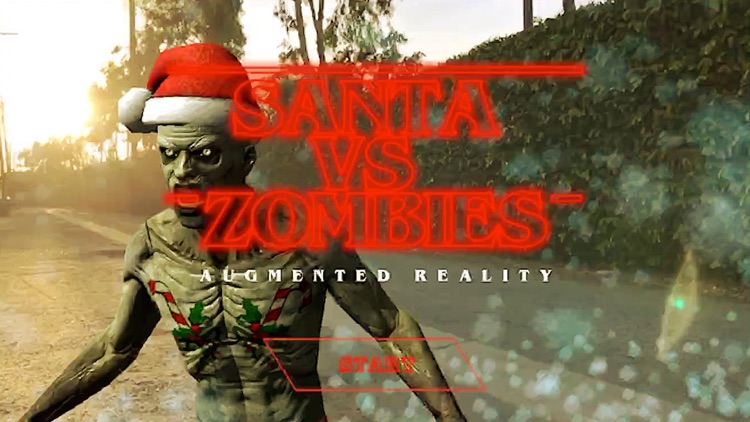 Santa VS Zombies AR screenshot-0