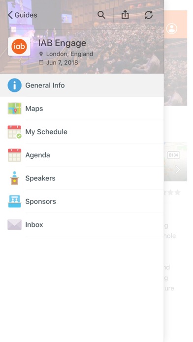 IAB Events App screenshot 2