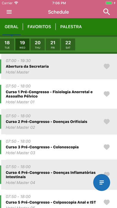Congresso de Coloproctologia screenshot 3
