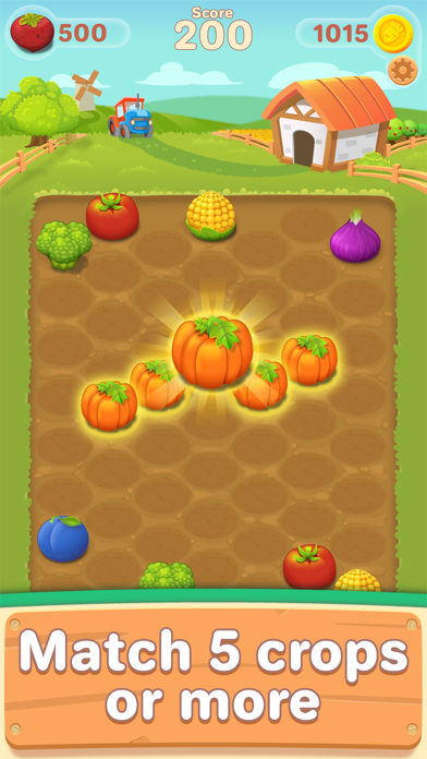 Crop Crops: Match 5 Game screenshot 4