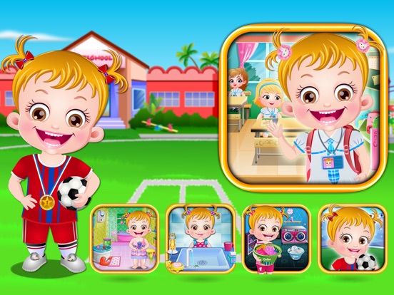 Скачать игру Baby Hazel School Hygiene