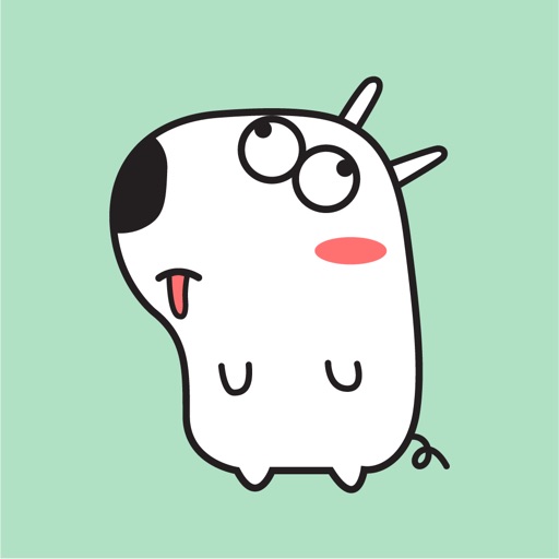 Silly Dog Animated Stickers icon