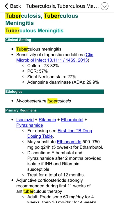 Sanford Antimicrobial Chart