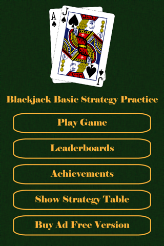 Blackjack Basic Strategy Practice - náhled