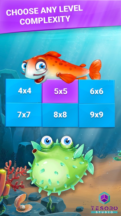 Fish Sudoku cute puzzle game screenshot-3