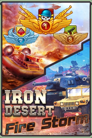 Iron Desert - Fire Storm - náhled