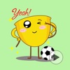 Cuties CupCup - Animation Football Emoji GIF