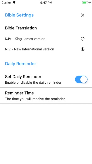 The Daily Bible Verse App screenshot 3