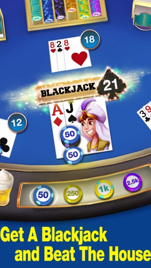 21點 - 黑傑克,Blackjack,拉斯維加斯賭場遊戲(圖2)-速報App