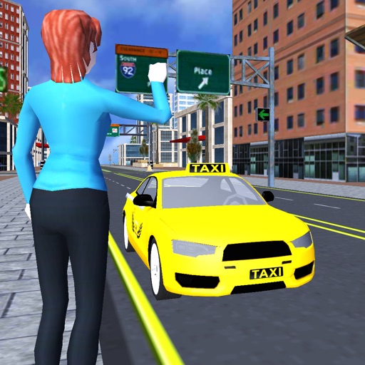 Taxi Simulator : Crazy Taxi icon