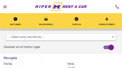 Hiper Rent a Car screenshot 2