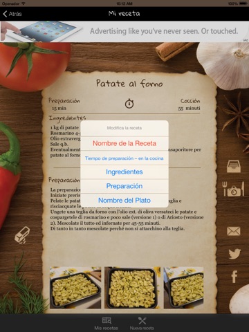 Il libro delle mie ricette screenshot 4