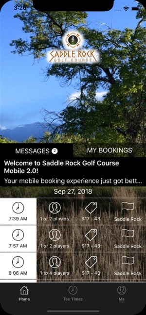 Saddle Rock Golf Tee Times(圖1)-速報App