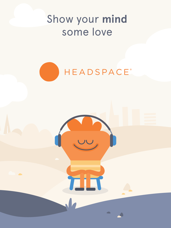 Screenshots of Headspace: Guided Meditation and Mindfulness for iPad