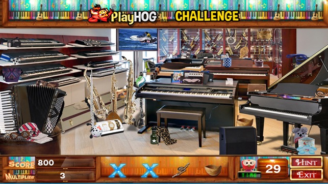 Music and Stuff Hidden Objects