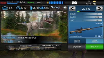 Jurassic Sniper Dino World Pro screenshot 2