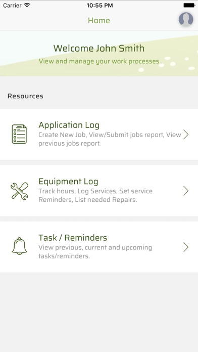 Brooks Application screenshot 2