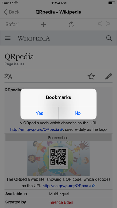 QRweb screenshot 3