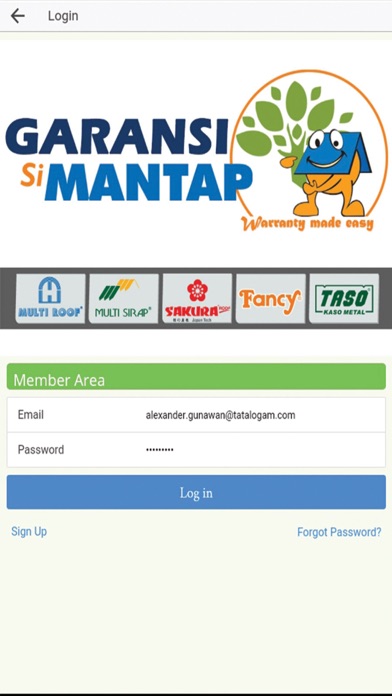 Garansi SiMantap screenshot 2