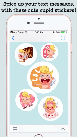 Love Cupid Emoji Stickers(圖3)-速報App