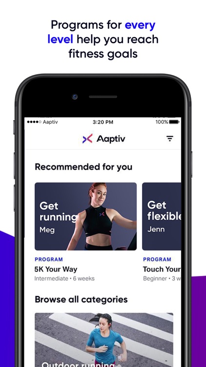 Aaptiv: #1 Audio Fitness App