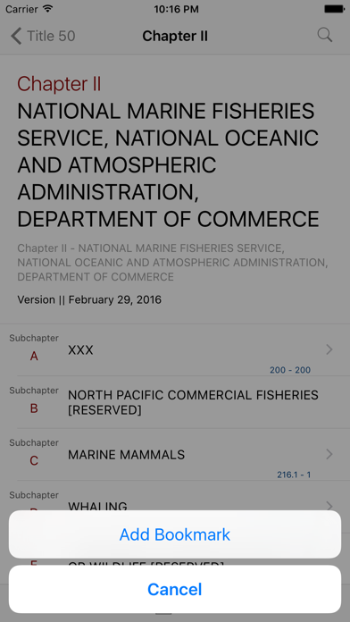 How to cancel & delete 50 CFR - Wildlife and Fisheries (LawStack Series) from iphone & ipad 3