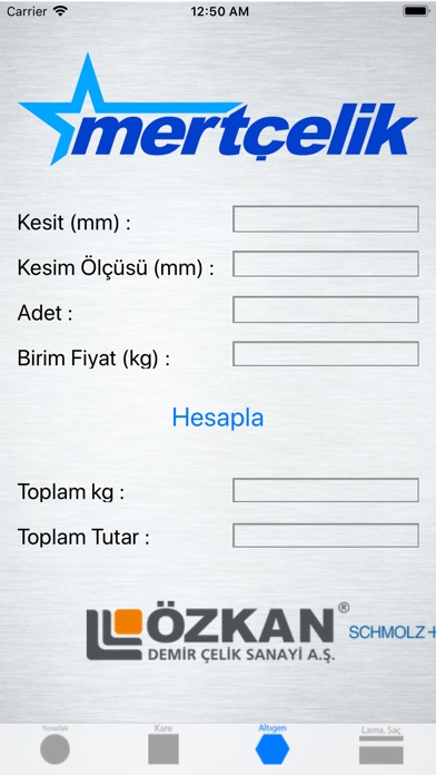 Mert Çelik Ağırlık Hesaplama screenshot 3