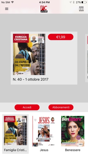 Famiglia Cristiana Edicola