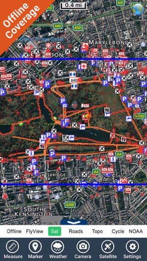 Hyde Park (London) - GPS Map Navigator(圖5)-速報App