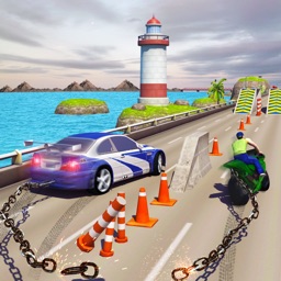 Chained Cars Racing Rivals 3D