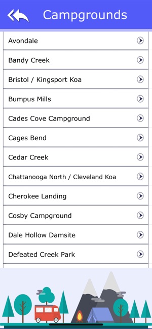Tennessee Camping&Stateparks(圖3)-速報App